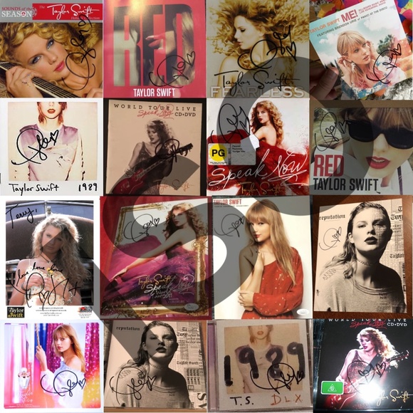 Taylor Swift Autograph/Signed Items - Picture 1 of 3